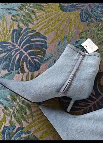 Zara #Zara denim bilekte bot,37numara