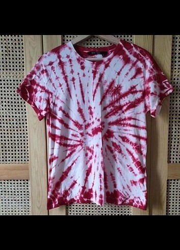 #Desigual kadın batikli tshirt