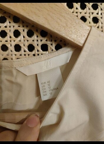 H&M H&m kadın dokuma bluz