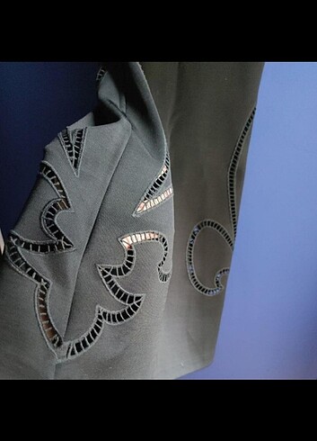 #H&M other stories kadın nakışlı elbise - Görsel 9