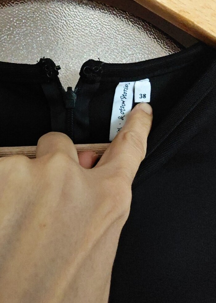 #H&M other stories kadın nakışlı elbise - Görsel 4