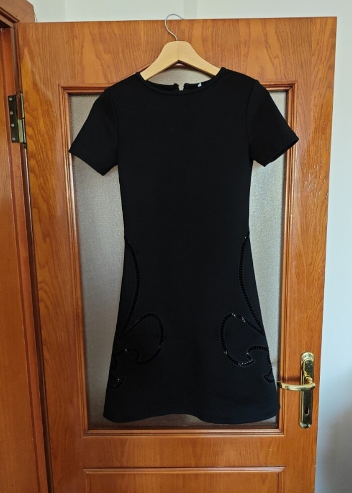 #H&M other stories kadın nakışlı elbise - Görsel 3