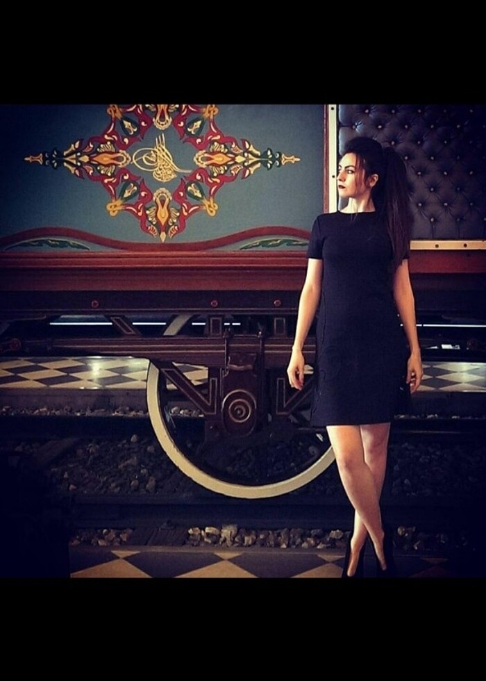 #H&M other stories kadın nakışlı elbise - Görsel 2