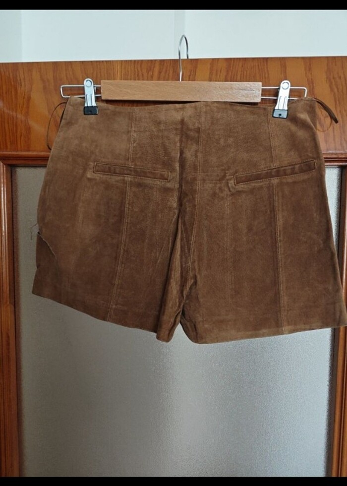 #Mango gerçek süet şort - Görsel 4