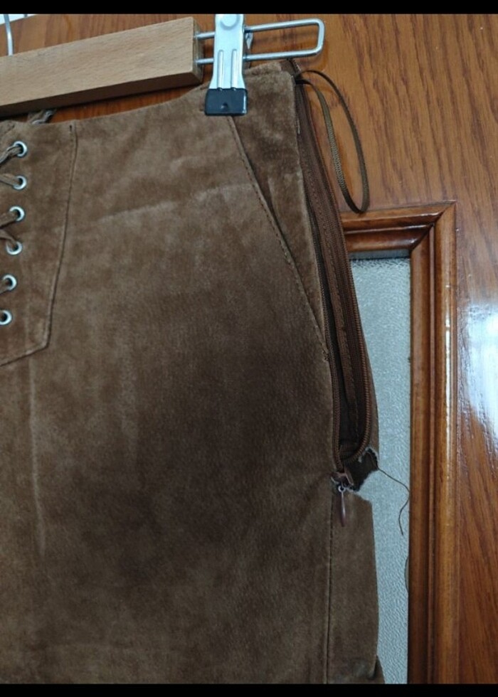 #Mango gerçek süet şort - Görsel 5