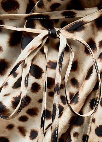 l Beden çeşitli Renk #Zara saten leopar askılı top????????