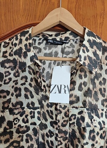 xl Beden Zara leopar desenli harika gömlek????