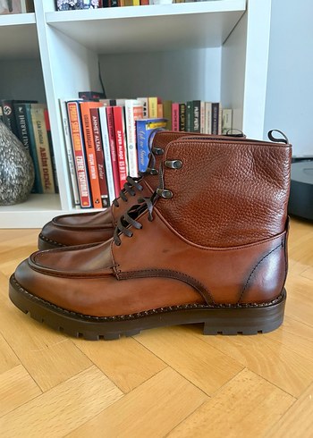 Kahverengi Deri Erkek Bot - Görsel 2