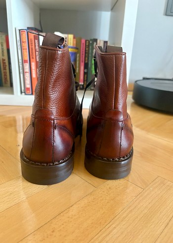 Kahverengi Deri Erkek Bot - Görsel 4