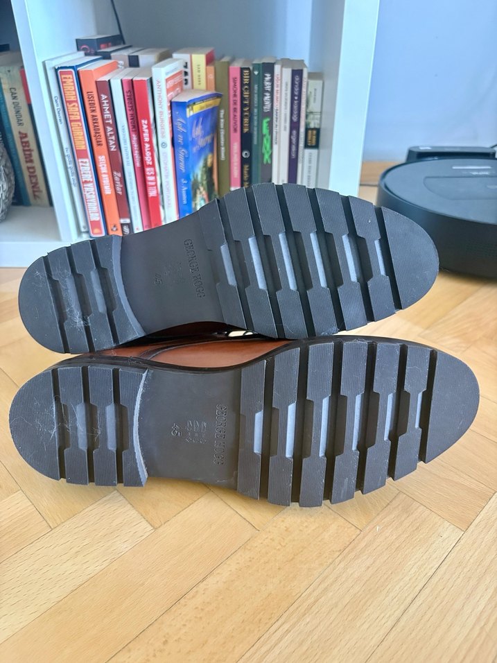 Kahverengi Deri Erkek Bot - Görsel 5