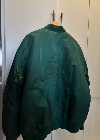 Yeşil Fermuarlı Bomber Erkek Ceket - Görsel 2