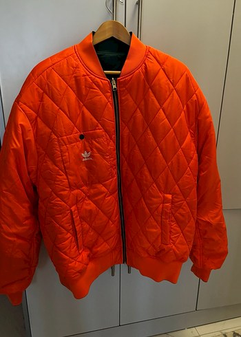 Yeşil Fermuarlı Bomber Erkek Ceket - Görsel 4