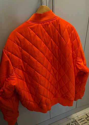 Yeşil Fermuarlı Bomber Erkek Ceket - Görsel 6