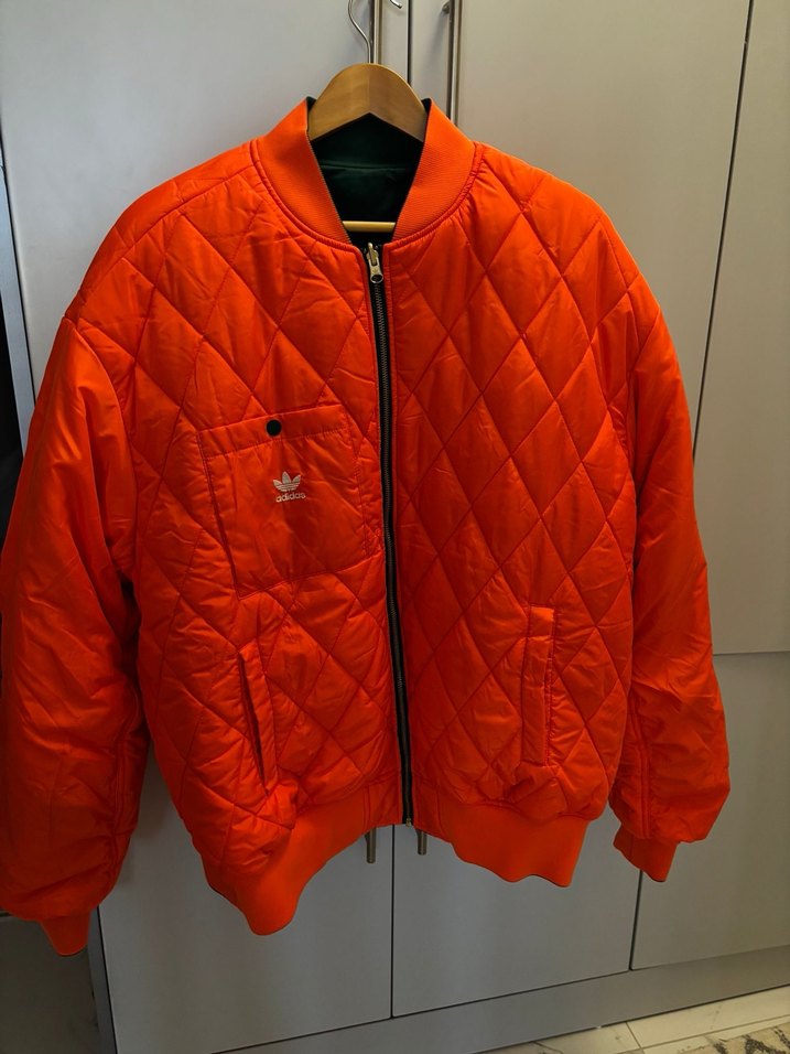 Yeşil Fermuarlı Bomber Erkek Ceket - Görsel 4