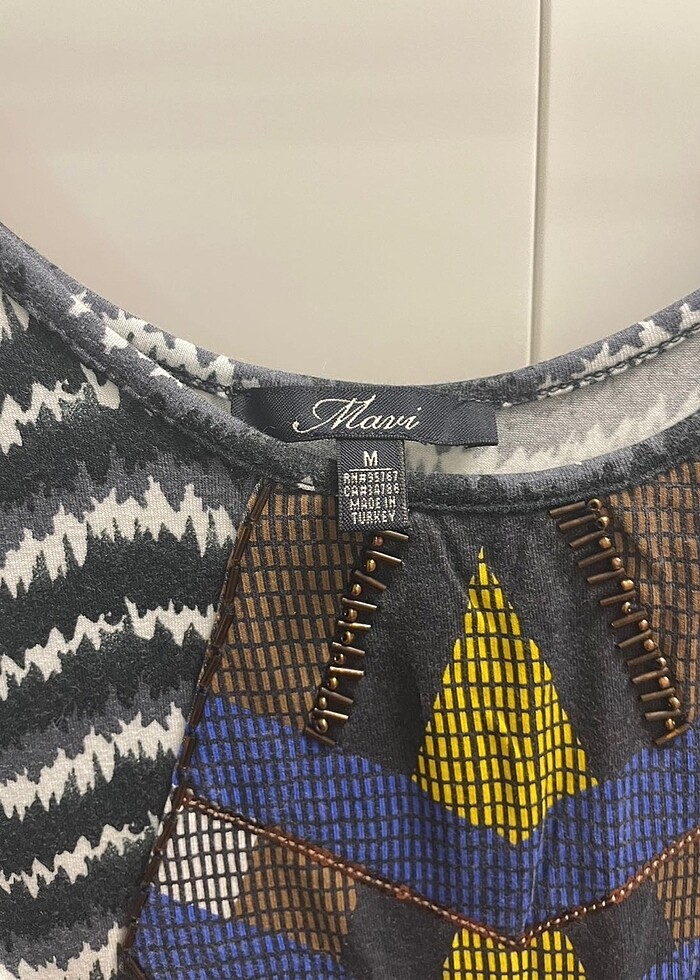 Günlük askılı elbise - Görsel 3