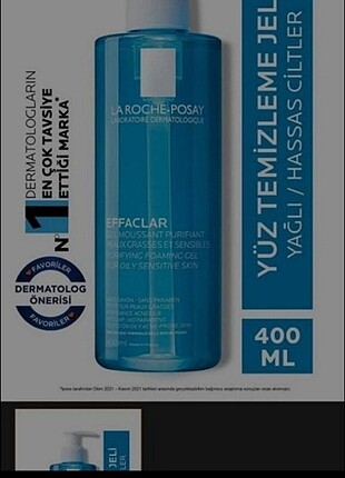 La Roche posay yüz temizleme Jeli