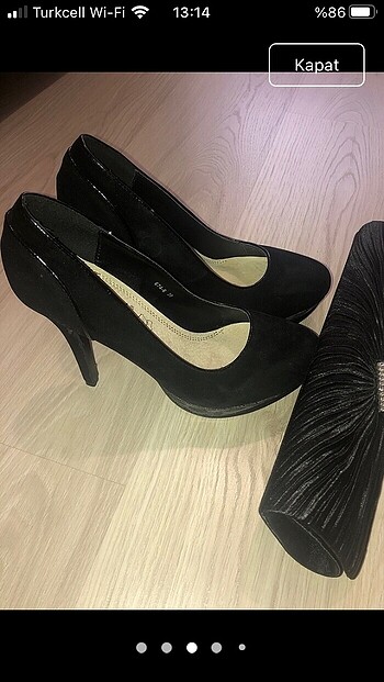 Zara Platform gece ayakkabısı, abiye ayakabısı