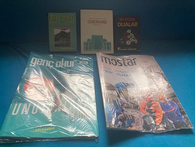 2 dergi 3 kitap 200 tl dua islami bilgi