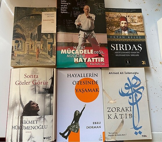 6 kitap 400 tl tl kişisel gelişim