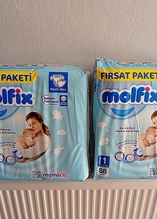 Molfix 1 numara bebek bezi 