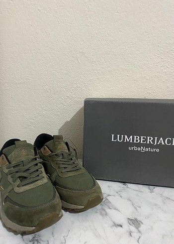 45 Beden Lumberjack Erkek Kamuflaj Süet Spor Ayakkabı