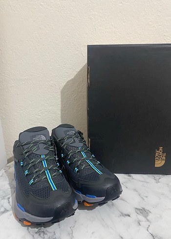 The North Face GRİ ORJİNAL SIFIR KUTULU OUTDOOR AYAKKABI - Görsel 2