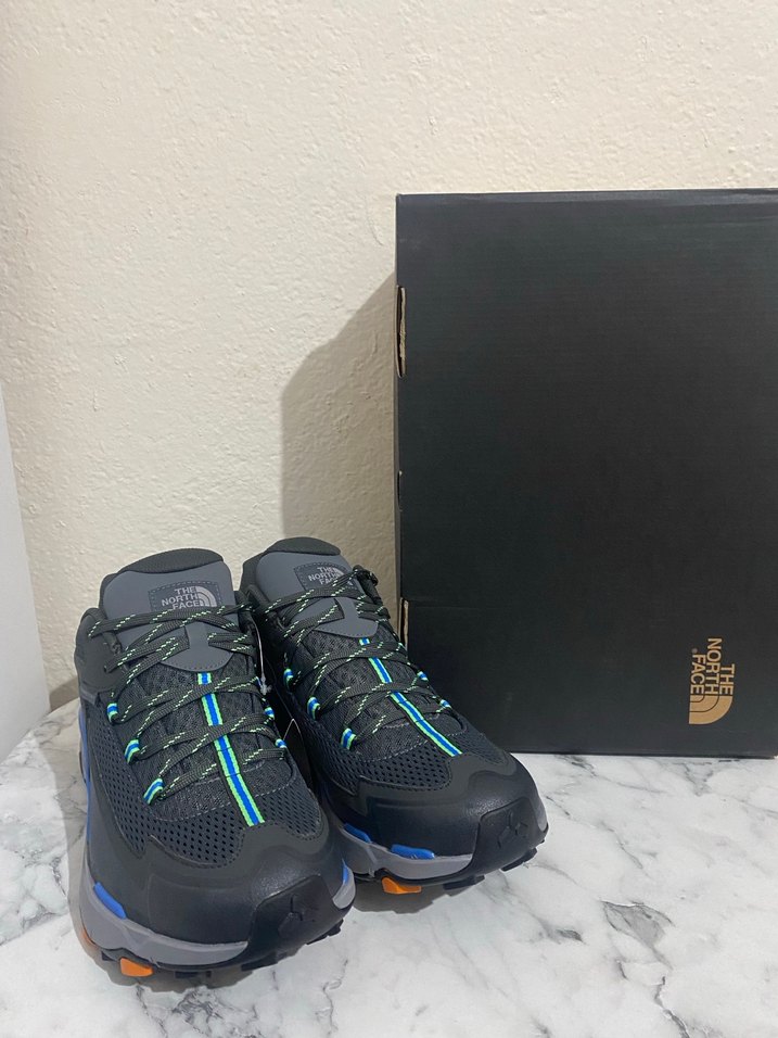 The North Face GRİ ORJİNAL SIFIR KUTULU OUTDOOR AYAKKABI - Görsel 2