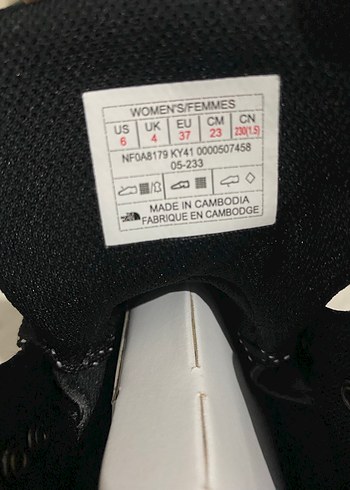 The North Face Kadın Siyah Outdoor Bot Sıfır kutulu su geçirmez - Görsel 4