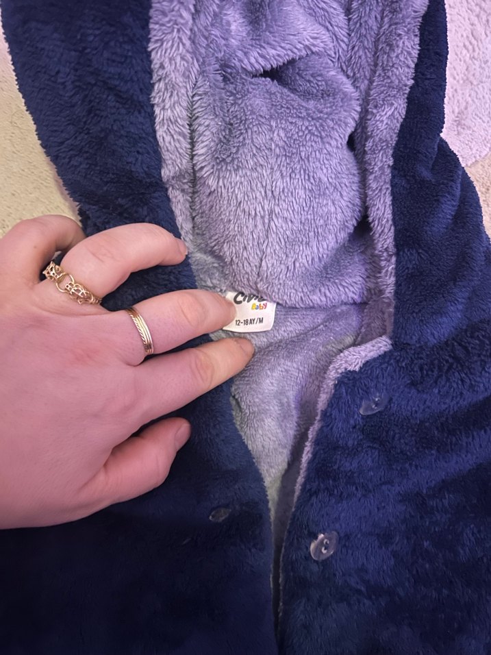 Kapüşonlu Erkek Çocuk Gri Kürklü Kaban - Görsel 2