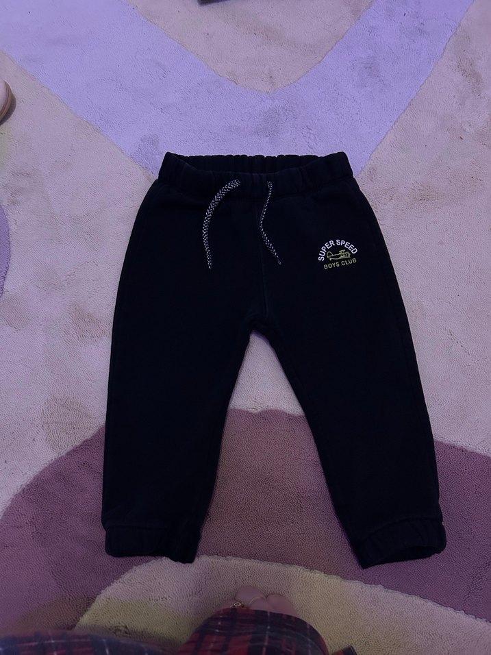 Bordo Çizgili Kapüşonlu Bebek Takımı - Görsel 4