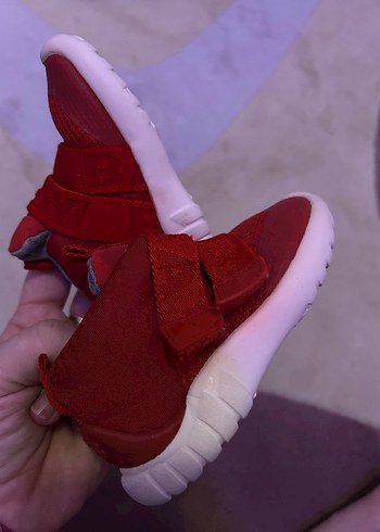 Kırmızı Spor Ayakkabı Velcro - Görsel 6