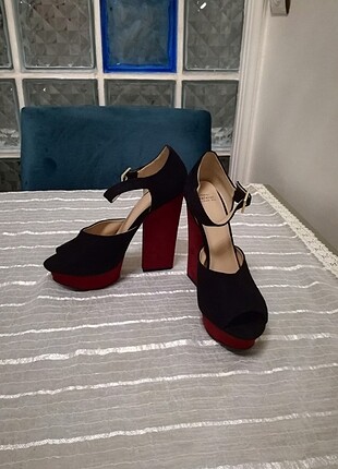 39 Beden #Zara #ayakkabı #platform #kalın #topuklu #ayakkabı