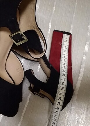 39 Beden siyah Renk #Zara #ayakkabı #platform #kalın #topuklu #ayakkabı