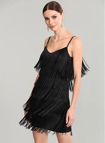 Zara Zara İpli Elbise