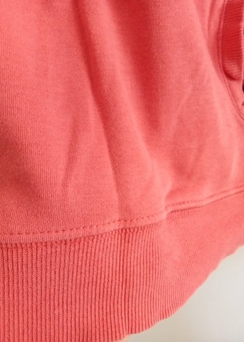 Pembe Uzun Kollu Kadın Sweatshirt - Görsel 5