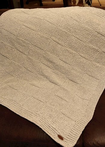 ekru rengi kadife bebek battaniyesi - Görsel 4