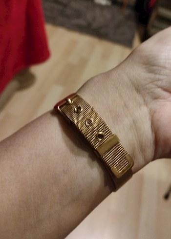 Coliseum marka Altın Kadın Kol Saati, Tokalı - Görsel 6