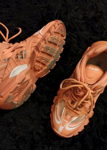 Guja marka turuncu sneaker - Görsel 3