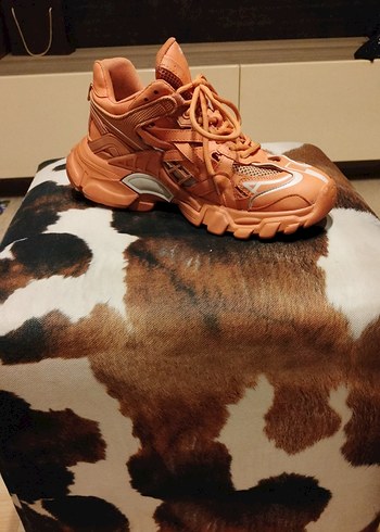 Guja marka turuncu sneaker - Görsel 5