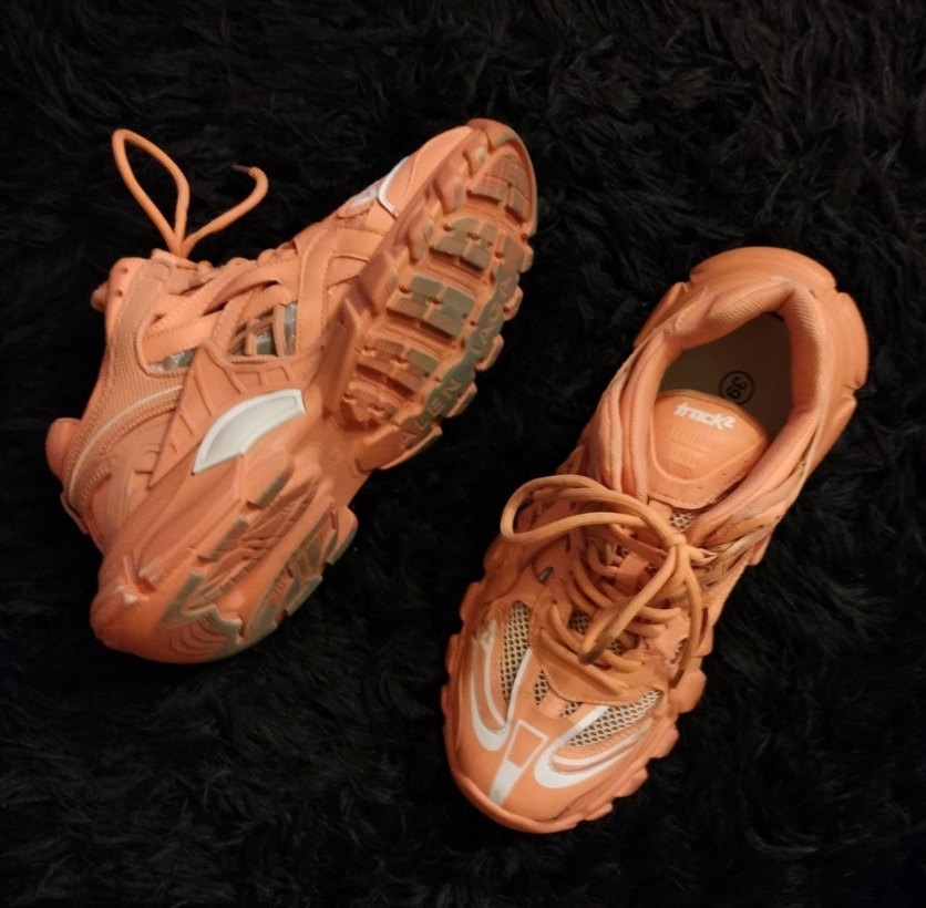 Guja marka turuncu sneaker - Görsel 3