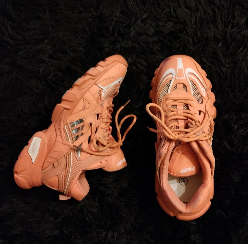 Guja marka turuncu sneaker - Görsel 4