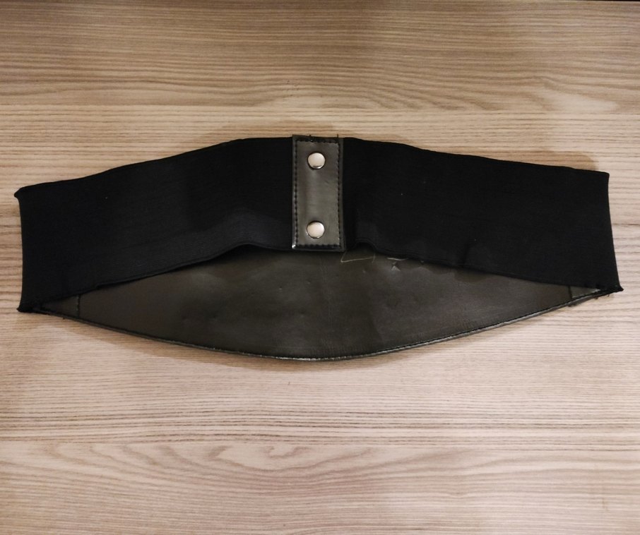 zincir detaylı kalın kemer - Görsel 3