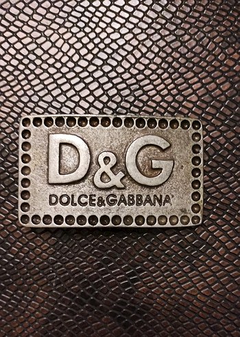 D&G Vintage dikdörtgen kemer tokası - Görsel 2