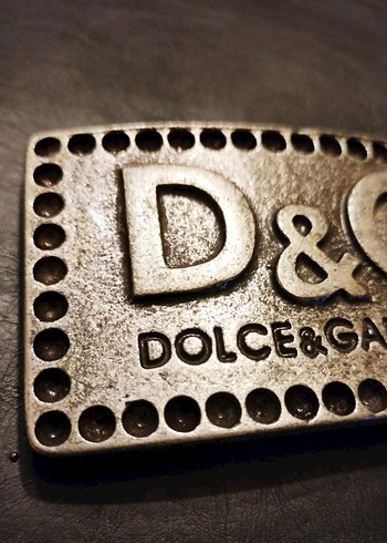 D&G Vintage dikdörtgen kemer tokası - Görsel 3