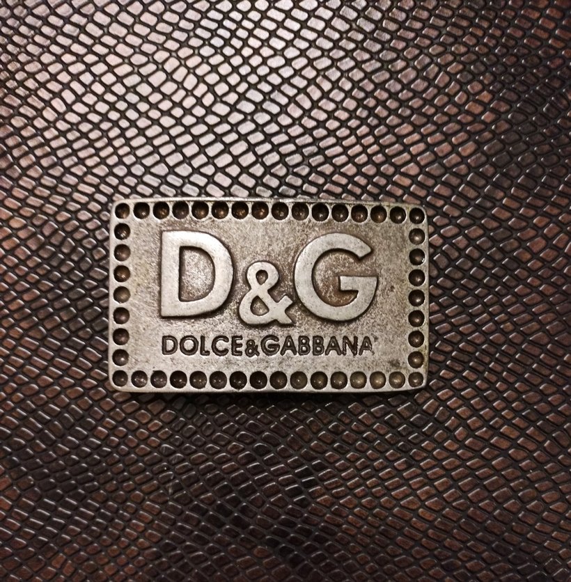 D&G Vintage dikdörtgen kemer tokası - Görsel 2