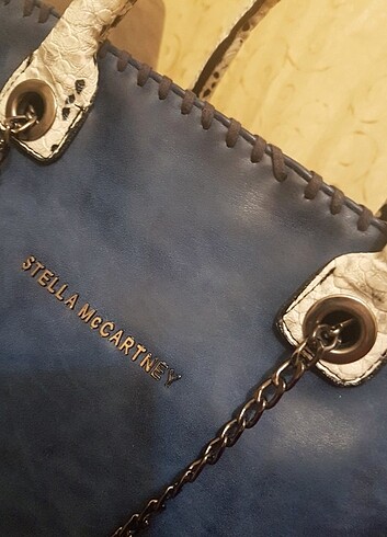 STELLA MCCARTNEY MAVİ ÇANTA... - Görsel 7