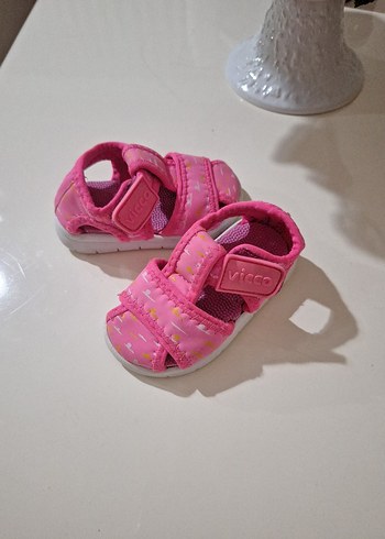 Pembe Kız Bebek Vicco Sandalet - Görsel 4