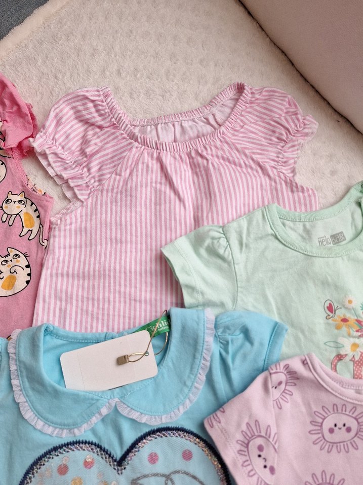 Kiz Bebek Cesitli Tshirtler - Görsel 5