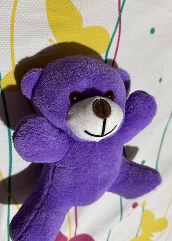 Diğer Mor Renkli Peluş Ayıcık