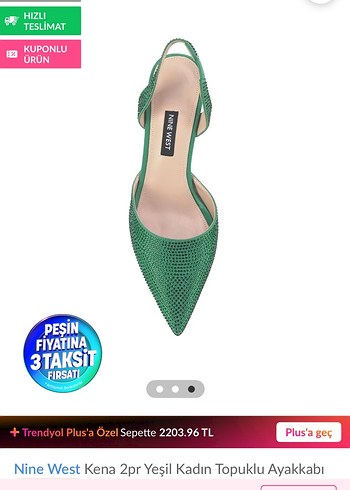 Yeşil Payetli Stiletto Topuklu Kadın Ayakkabı - Görsel 6